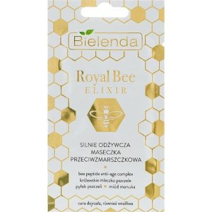 Bielenda Royal Bee Elixir - Питательная маска против морщин для сухой, зрелой и чувствительной кожи, 8 г.