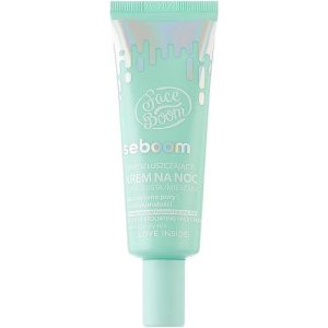 Bielenda Face Boom Seboom Micro-Exfoliating Night Face Cream - Микроотшелушивающий ночной крем для лица, 50 мл.