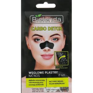 Bielenda Carbo Detox Weglome Plastry - Пластырь для удаления угрей, 2шт