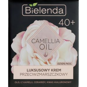 Bielenda Camellia Oil Luxurious Anti-Wrinkle Cream 40+ - Увлажняющий крем-концентрат против морщин 40+, 50 мл.