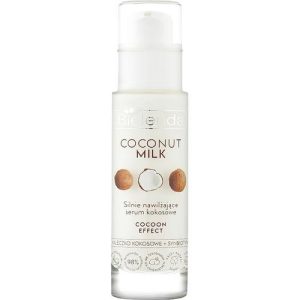 Bielenda Coconut Milk Strongly Moisturizing Coconut Serum - Сильно увлажняющая кокосовая сыворотка для лица, 30 мл.