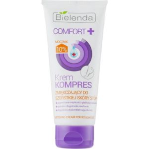 Bielenda Comfort Softening Cream Compress For Rough Foot Skin - Смягчающий крем-компресс для грубой кожи пят, 100 мл.