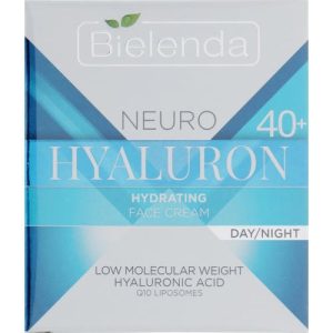 Bielenda Neuro Hialuron Hydrating Face Cream - Увлажняющий крем для лица 40+, 50 мл.