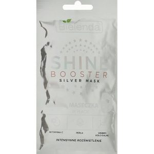 Bielenda Shine Booster Silver Mask - Маска для лица с серебром, 8 г.