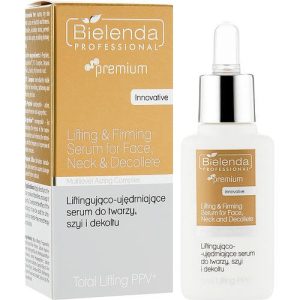 Bielenda Professional Premium Total Lifting PPV+ Serum - Сыворотка для лица , шеи и декольте, 30 мл.