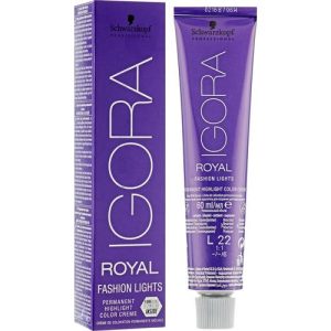 Schwarzkopf Professional Igora Royal Fashion Lights - Перманентная крем-краска, 60 мл.
