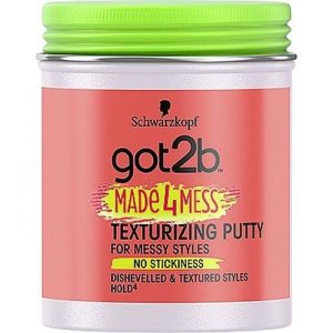 Got2b Made 4 Mess Texturizing Paste - Текстурирующая стайлинг-паста, 100 мл.