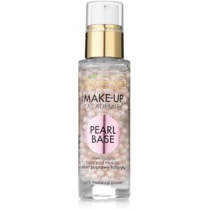 База под макияж, розовая эффект улучшения цвета лица - Bielenda Make-Up Academie Pearl Base, 30 г.