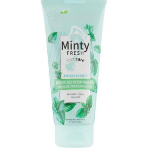 Bielenda Minty Fresh Foot Care Softening Foot Cream Mask - Смягчающая крем-маска для ног, 100 мл.
