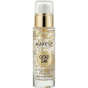 База под макияж, золотая - Bielenda Make-Up Academie Gold 24K Primer & Smooth Booster, 30 г.
