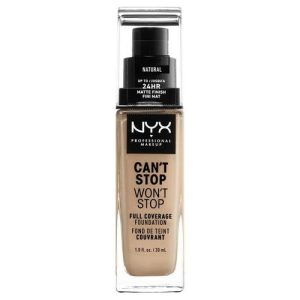 Основа тональная для лица `NYX PROFESSIONAL MAKEUP` CAN`T STOP WON`T STOP тон 04 Light Ivory