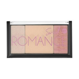 Палетка для макияжа лица `BELL` SWEET ROMANCE FACE PALETTE тон 01 (хайлайтер и румяна)