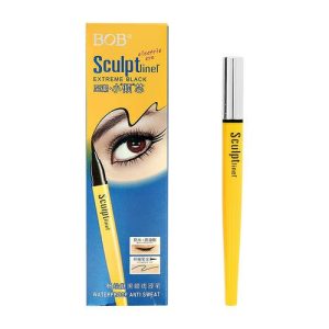 Подводка для глаз `BOB` ELECTRIC EYE SUPER LINER ультратонкая черная