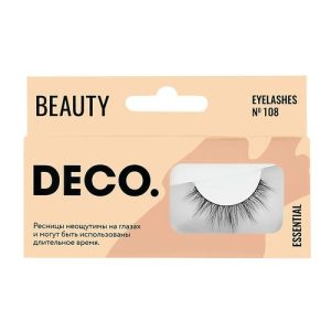 Накладные ресницы `DECO.` ESSENTIAL №108