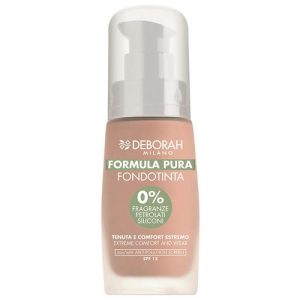 Основа тональная для лица `DEBORAH` `FORMULA PURA` FOUNDATION тон 01 белоснежный