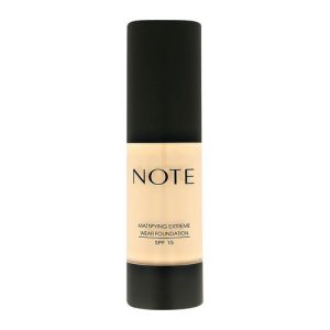 Основа тональная для лица `NOTE` MATTIFYING EXTREME WEAR FOUNDATION с мотирующим эффектом тон 120