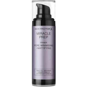 Праймер для лица `MAX FACTOR` MIRACLE PREP уменьшающий поры с матирующим эффектом