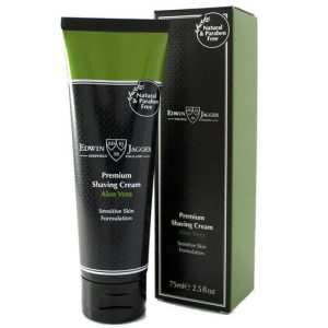Edwin Jagger Shaving Cream Aloe Vera - Крем для бритья 75 мл