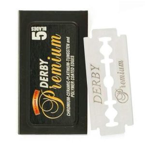 Derby Premium Stainless Blades - Сменные лезвия для бритья 5 шт