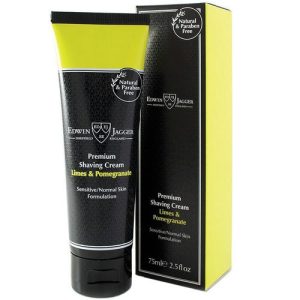 Edwin Jagger Shaving Cream Lime & Pomegranate - Крем для бритья 75 мл