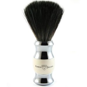 Edwin Jagger 21SB367CR - Помазок слоновая кость искусственный ворс