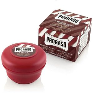 Proraso Nourish Sandalwood Shaving Soap Jar - Мыло для бритья Сандал 150 мл