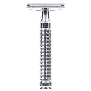 Edwin Jagger DE3D14BL Laser Diamond - Станок хром эффект алмаза Т-образный