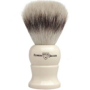 Edwin Jagger 1EJ287SYNST - Помазок слоновая кость искусственный ворс