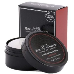Edwin Jagger Sandalwood (Travel Container) - Мыло для бритья 65 гр