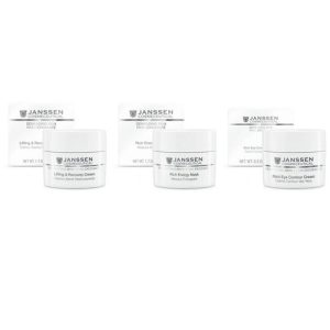 Янсен Косметикс Набор "Энергонасыщающий лифтинг-уход", 3 продукта (Janssen Cosmetics, Demanding skin)