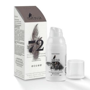 Сатива Сыворотка гиалуроновая №72, детокс и увлажнение 30 мл (Sativa, Anti Age)