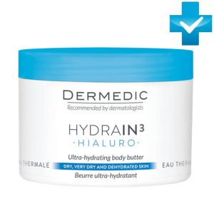 Дермедик Ультра-увлажняющий крем-баттер для тела Ultra-Hydrating Body Butter, 225 мл (Dermedic, Hydrain3)