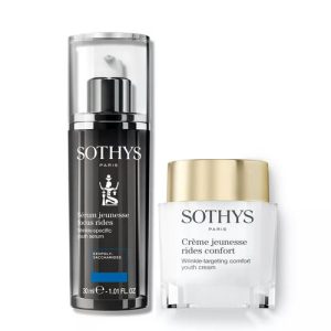 Сотис Набор против морщин: крем 50 мл + сыворотка 30 мл (Sothys, Youth Anti-Age Creams)