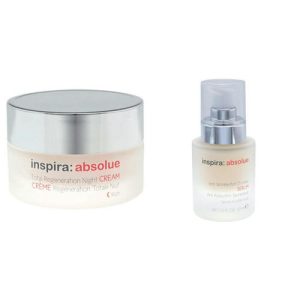 Инспира Косметикс Набор "Обогащенный ночной лифтинг-уход", 2 продукта (Inspira Cosmetics, Inspira Absolue)