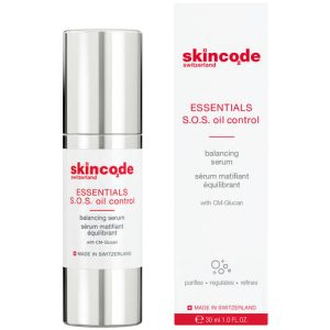 Скинкод Матирующая сыворотка для жирной кожи, 30 мл (Skincode, Essentials S.0.S Oil Control)