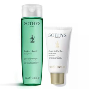 Сотис Набор для чувствительной кожи: крем 50 мл + тоник 200 мл (Sothys, Clarte & Comfort)