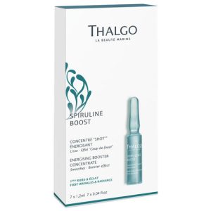 Тальго Интенсивный энергизирующий концентрат Energising Booster Concentrate, 7 ампул x 1,2 мл (Thalgo, Spiruline Boost)