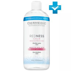 Дермедик Мицеллярная вода для чувствительной кожи Micellar Water Calm H2O, 500 мл (Dermedic, Redness)