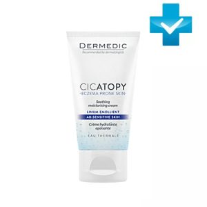 Дермедик Увлажняющий успокаивающий крем для лица Soothing Moisturising Cream for Sensitive skin, 50 мл (Dermedic, Cicatopy)