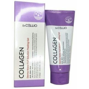 Dr.Cellio Gel Гель для лица с коллагеном отшелушивающий Dr. Cellio Collagen Derma Water Full Solution Peeling Gel