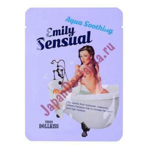 Baviphat Маска тканевая для лица гиалуроновая Urban Dollkiss The Mask Aqua Soothing