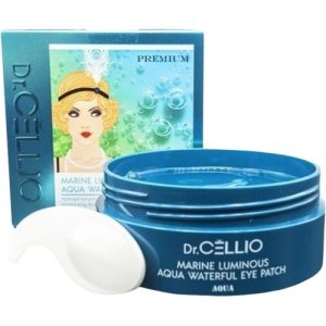 Dr.Cellio Patch Патчи для кожи вокруг глаз с гиалуроновой кислотой Dr.Cellio Marine Luminous Aqua Waterful Eye Patch