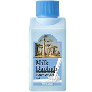 Milk Baobab Twm Гель для душа с ароматом белого мускуса MilkBaobab Body Wash White Musk Travel Edition