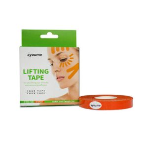 Ayoume Тейп для лица 1см*5м оранжевый Kinesiology tape roll