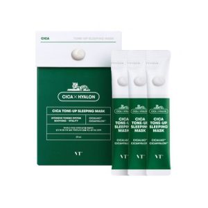 VT Cosmetics Cica Tone - Up Sleeping Mask Маска ночная для лица в наборе