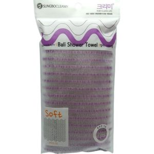Sung bo Cleamy Clean&Beauty Мочалка для душа (28х100) Bali Shower Towel