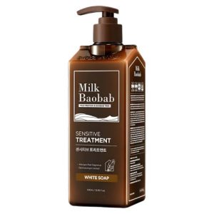 Milk Baobab Sws Бальзам для волос с экстрактом белого мыла Sensitive Treatment White Soap