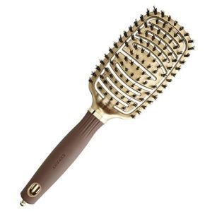 Щетка EXPERT CARE FLEX Boar&Nylon Bristles Gold&Brown