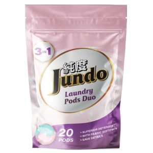 Капсулы для стирки белья Jundo, универсальный, "Laundry pods DUO", 20 шт