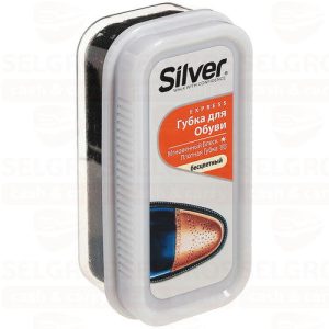 Губка для обуви SILVER 1 шт придание блеска бесцветная